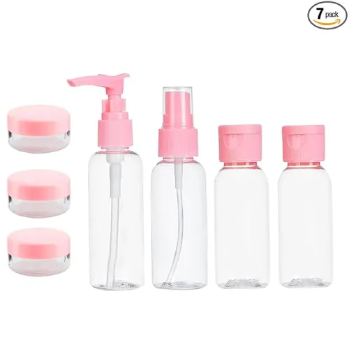 Image of Temperia Travel Bottles Toiletries Set 7pcs
