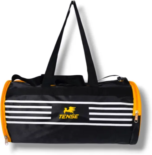 Image of Tense Duffel Gym/Shoulder Bag with Separate Shoes Compartment