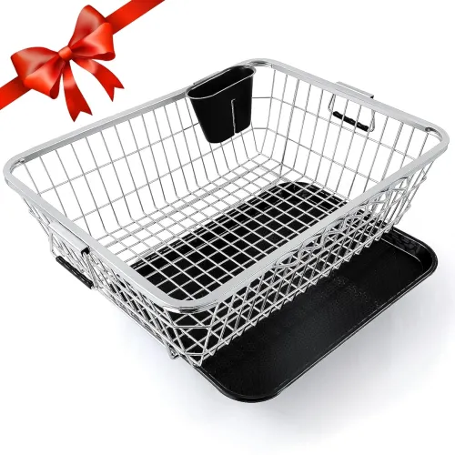 Image of TEX-RO Utensils Basket Drainer & Dish Drainer Basket 