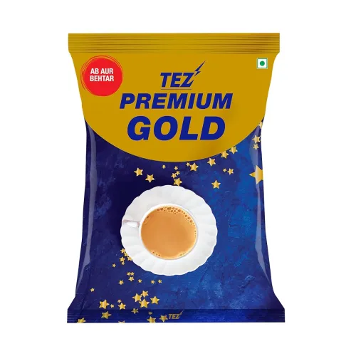 Image of TEZ Premium Gold Assam Black Loose CTC Leaf Tea, 500 Grams Pouch
