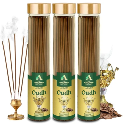 Image of The Aroma Factory Organic Oudh Agarbatti