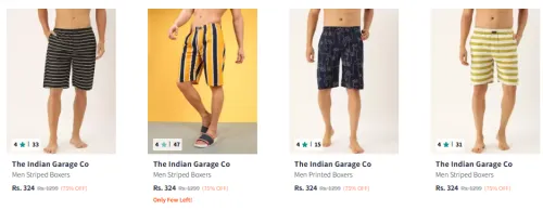 Image of The Indian Garage Co Men Boxers Starting At @₹324