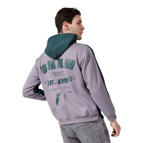 Image of The Indian Garage Co Men Polyester Hooded Neck Sweatshirt