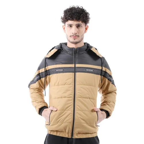 Image of The Indian Garage Co Men’s Slim Fit Puffer Jacket