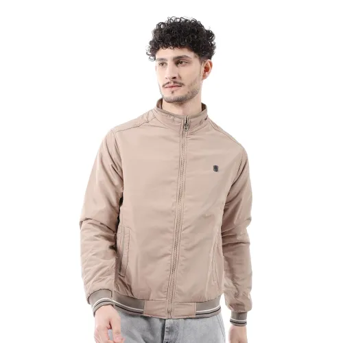 Image of The Indian Garage Co Men’s Slim Fit Bomber Jacket