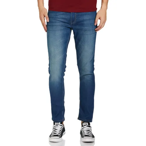Image of The Indian Garage Co Men Slim Fit Jeans