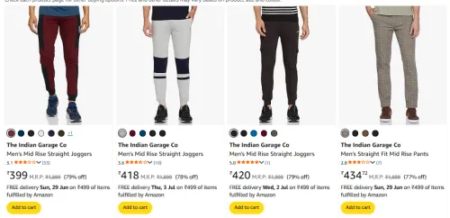 Image of The Indian Garage Co Men's Clothing at Minimum 80% Off