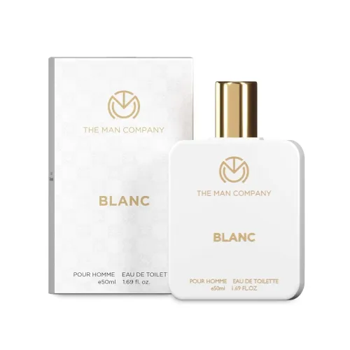 Image of The Man Company Blanc Edt Perfume Musk , Citrusy & Aromatic Scent - 50Ml