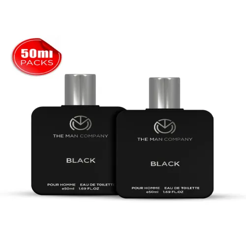 Image of THE MAN COMPANY Men Set Of 2 Black EDT 100ml