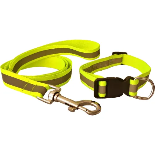 Image of The Pets Company Reflective Leash Collar Set for Medium Dogs