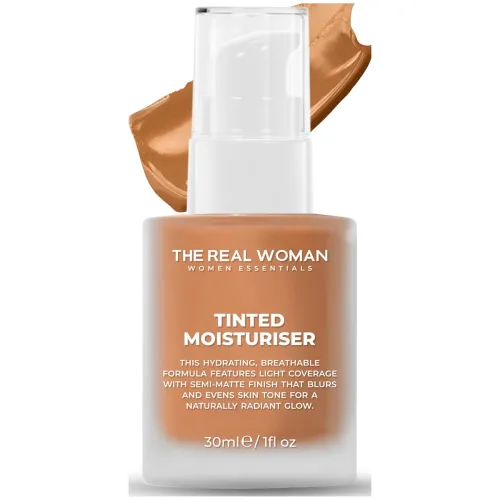 Image of THE REAL WOMAN Tinted Radiant Moisturiser Lotion, 30ml