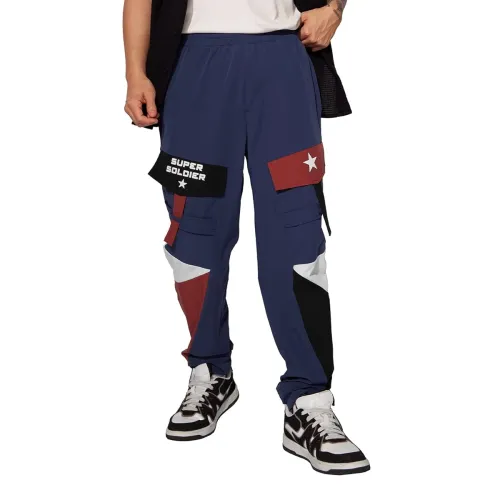 Image of The Souled Store Men Cargo Joggers