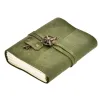 The Vintage Journal Leather Diary (Key Closure, Handmade Paper)