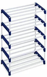 TheNextStore 5 layer pvc pipe Storage Saving Rack Shoe Stand