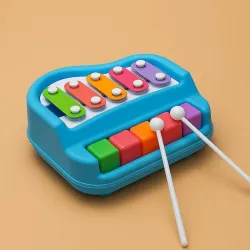 THETOYCULT 2 in 1 Baby Piano