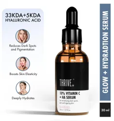 ThriveCo 10% Vitamin C Serum with Hyaluronic Acid (30 ml)