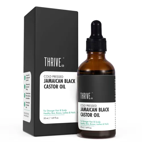 Image of ThriveCo Cold-Pressed Jamaican Black Castor Oil 