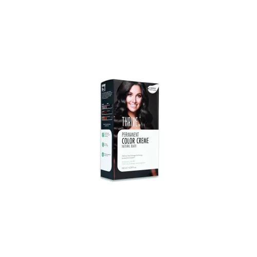 Image of ThriveCo Crème Permanent Natural Black Hair Color Men & Women ,130 ml