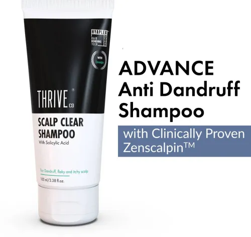 Image of ThriveCo Scalp Clear Shampoo For Dandruff  (100 ml)