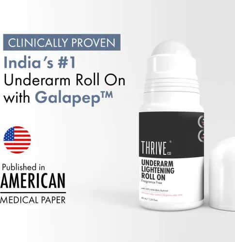 Image of ThriveCo Underarm Lightening Roll-On (AHA BHA) 40 ml