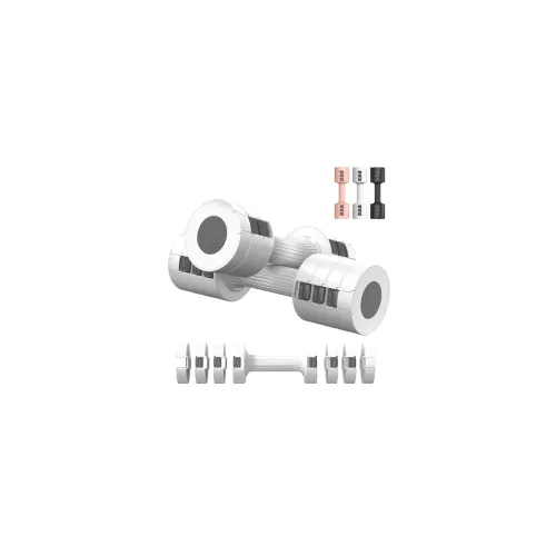 Image of Tiagowell Adjustable Dumbbells Set of 2 (1kg–2.5kg each)