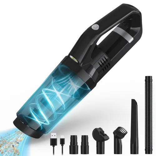 Image of Tiagowell Cordless Car Vacuum Cleaner (7500Pa, LED, 120W)
