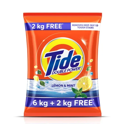 Image of Tide Plus Double Power Detergent 6kg + 2kg FREE