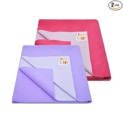 Tidy Sleep Instadry Anti-Piling Fleece Extra Absorbent Quick Dry Sheet for New Born Babies
