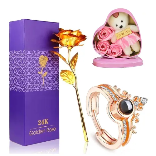 Image of TIED RIBBONS Valentine Gift for Girlfriend Wife Girls