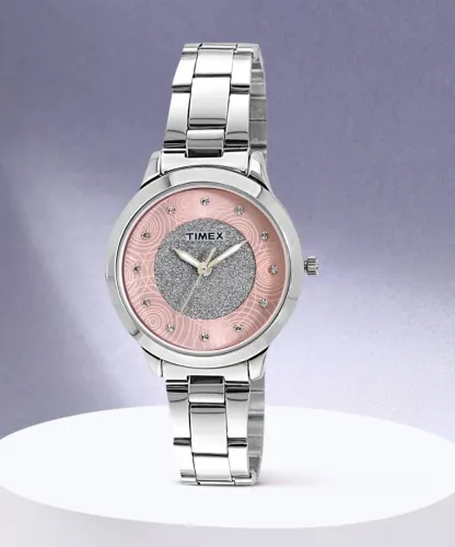 Image of TIMEX Pink-Dial Analog Watch - For Women