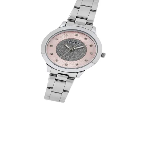 Image of Timex Women Pink Analogue Watch - TW000T613