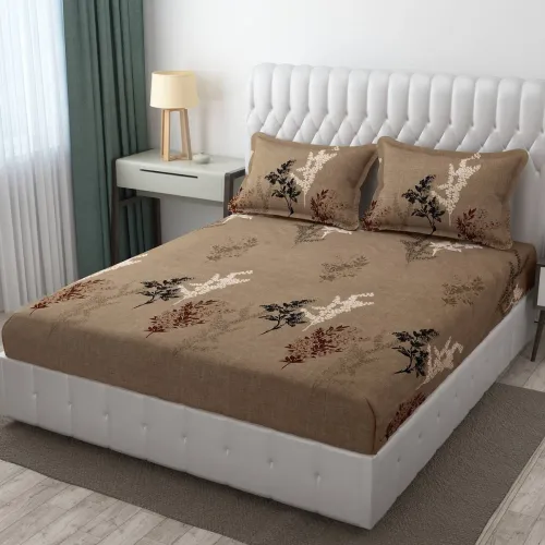 Image of TINDLER KNOTS 200 TC Microfiber King Fitted Bedsheet