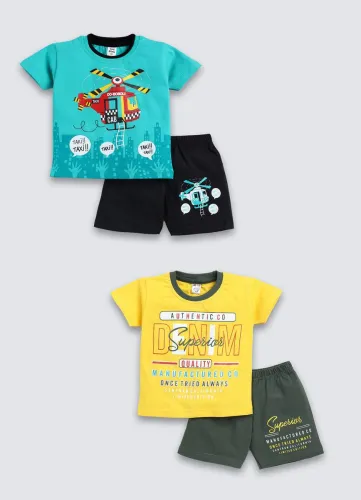 Image of TINY BINY Boys Casual T-shirt Shorts