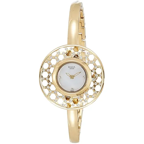 Image of Titan Analog Multi-Colour Dial Women's Watch - NH95021YM01 / NH95021YM01