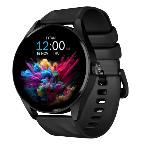 Image of Titan Crest Premium Smartwatch, Black
