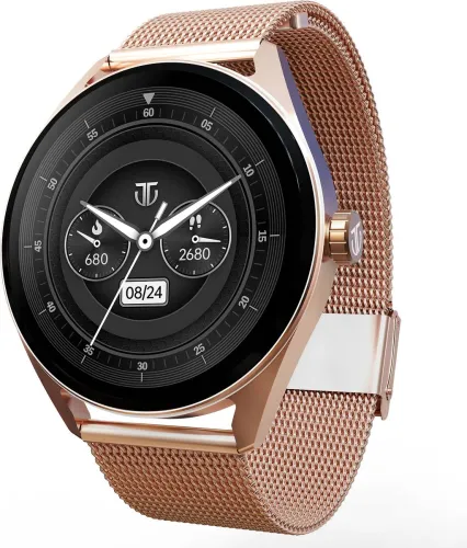 Image of Titan Crest Smartwatch (1.43 inch AMOLED, Rose Gold, Pack of 1)