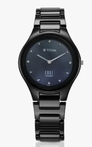 Image of Titan Edge Ceramic Quartz Analog Watch