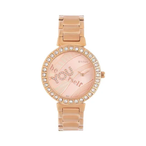 Image of Titan Self Expression Analog Rose Gold Dial Women Watch