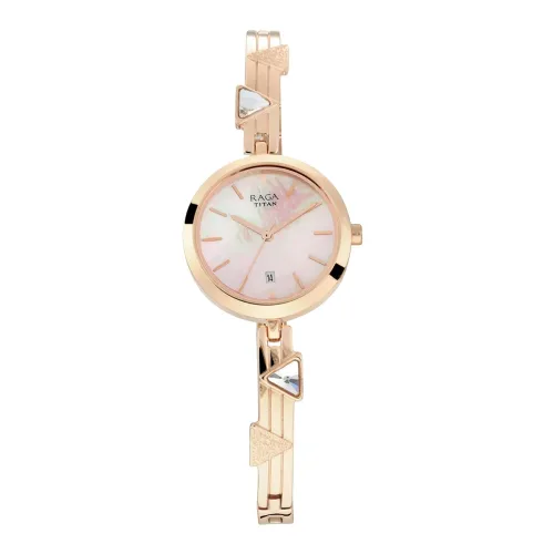 Image of Titan Viva Analog Pink Dial Women's Watch