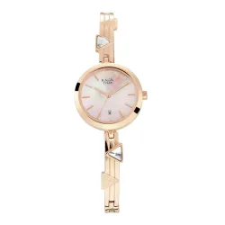 Titan Viva Analog Pink Dial Womens Watch