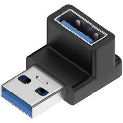 Tobo USB 3.0 Right Angle Adapter (A Male to C Female, 10Gbps, TD-1075TC)