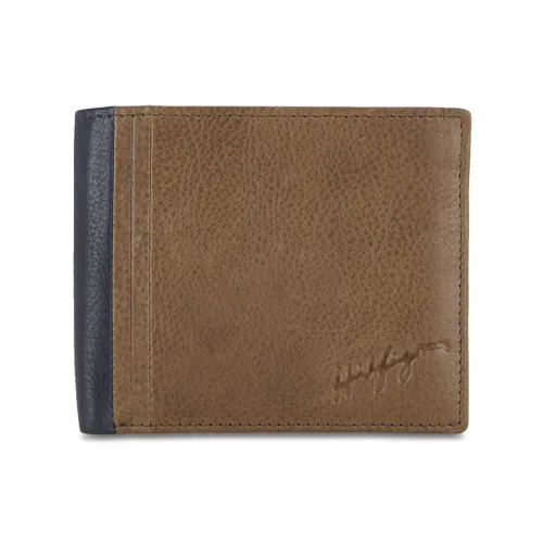 Image of Tommy Hilfiger Leather Tan/Navy Men's Wallet