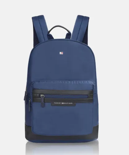 Image of TOMMY HILFIGER Medium 24 L Laptop Backpack Gibson (Blue)
