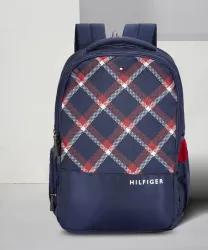TOMMY HILFIGER Medium 28 L Laptop Backpack Alps (Blue, Red, White)