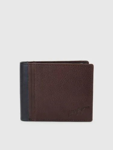 Image of TOMMY HILFIGER Men Tan Genuine Leather Wallet
