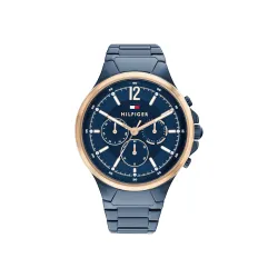 Tommy Hilfiger Blue Dial Strap Analog Watch for Women
