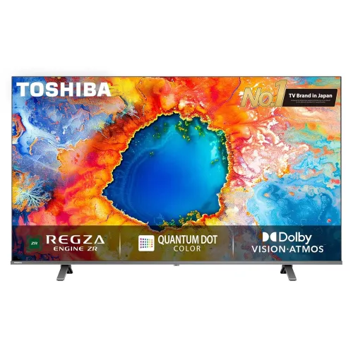 Image of TOSHIBA 164 cm (65 inches) C450NP Series 4K Ultra HD Smart QLED TV