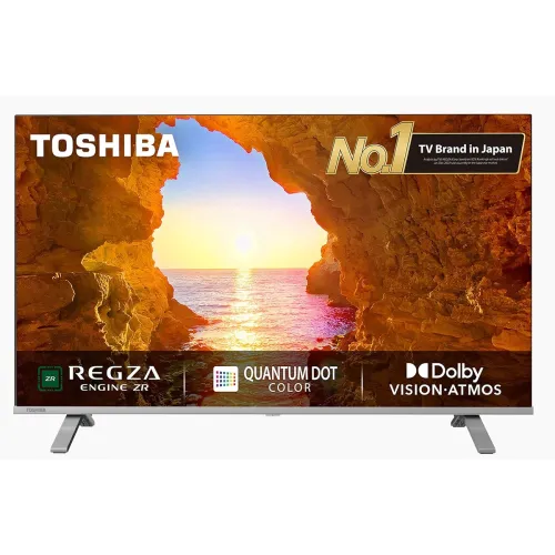 Image of TOSHIBA 43 Inches 43C450ME QLED 4K TV | Silver | Smart