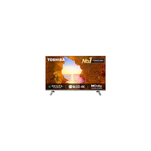 Image of Toshiba 43C450ME 4K QLED Smart TV (Silver)