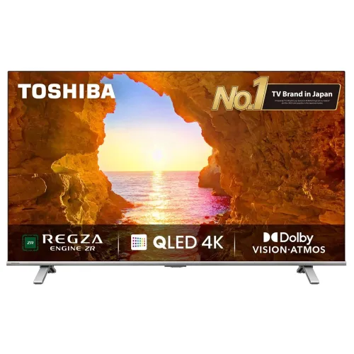 Image of TOSHIBA 55C450ME 55-inch 4K Smart QLED TV.